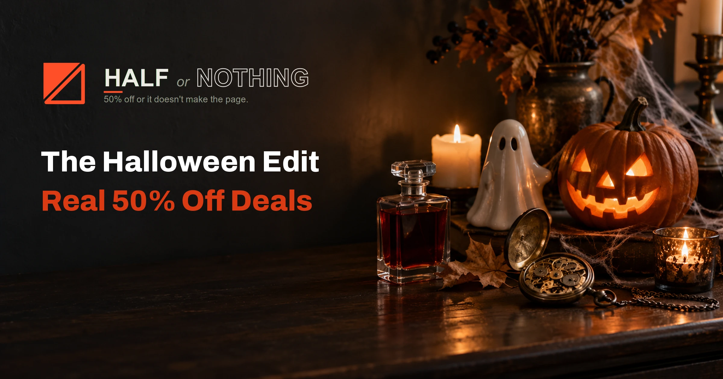 The Halloween Edit 2026: Decor, Costumes and a Perfume Called Halloween, All 50% Off or More