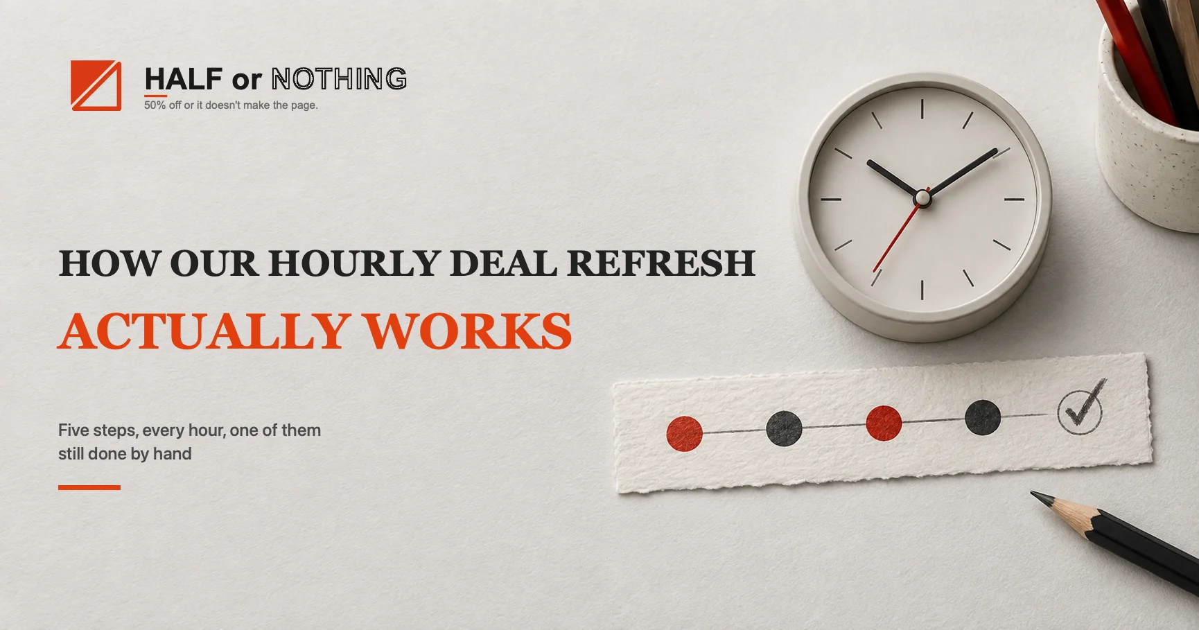How Our Hourly Deal Refresh Actually Works