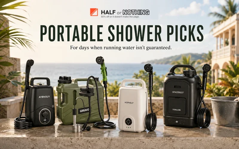 4 Portable Showers for Puerto Rico's Water Crisis, Compared 4 Portable Showers for Puerto Rico's Water Crisis, Compared
