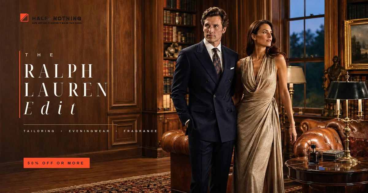 The Ralph Lauren Edit: The Tailoring, Eveningwear, and Fragrance We Found at Half Off