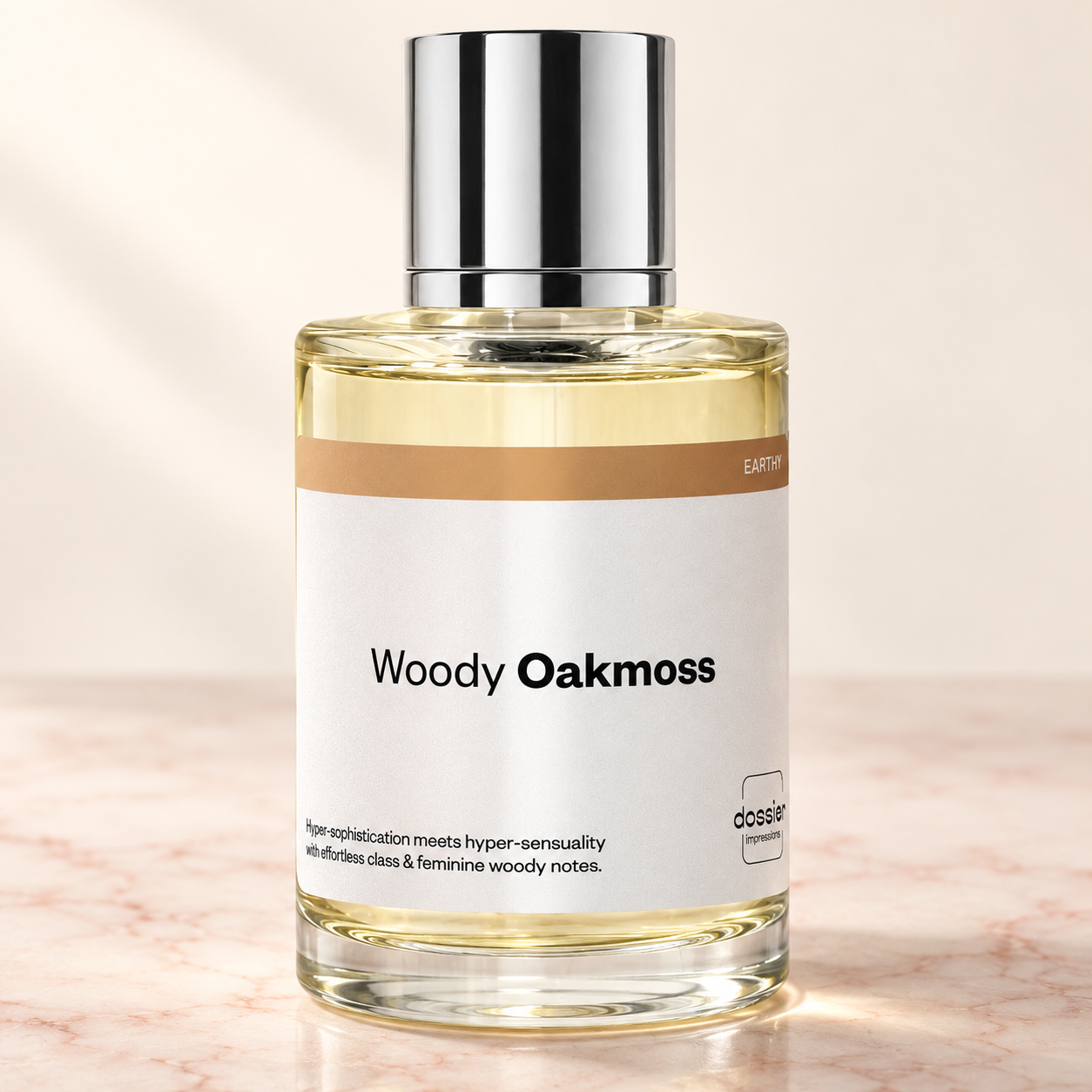Bottle render of Dossier Woody Oakmoss