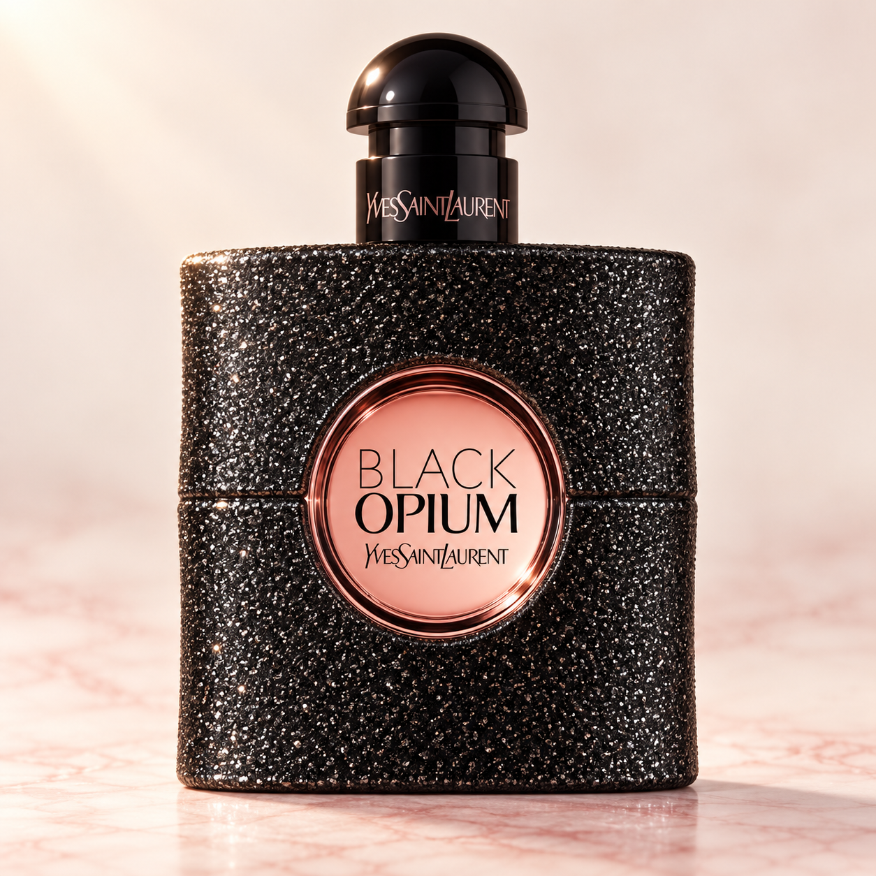 Bottle render of YSL Black Opium