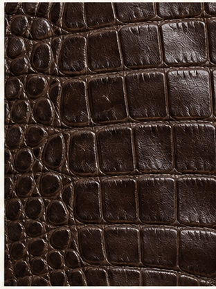 Croc-Embossed