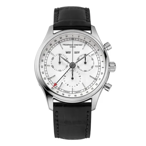Frederique Constant Men's Month Chronograph Quartz Black Watch 40MM FC-296SW5B6 Frederique Constant Men's Month Chronograph Quartz Black Watch 40MM FC-296SW5B6
