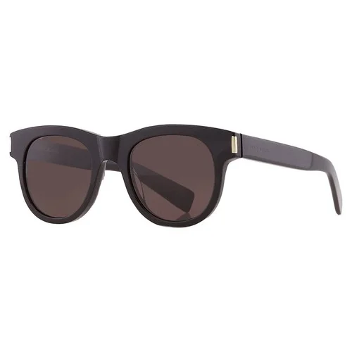Saint Laurent Black Square Unisex Sunglasses SL 571 006 51 Saint Laurent Black Square Unisex Sunglasses SL 571 006 51