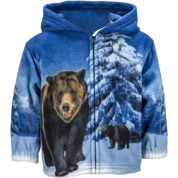 Trailcrest Toddler R'lixio Bear Animal Fleece Jacket, 3T