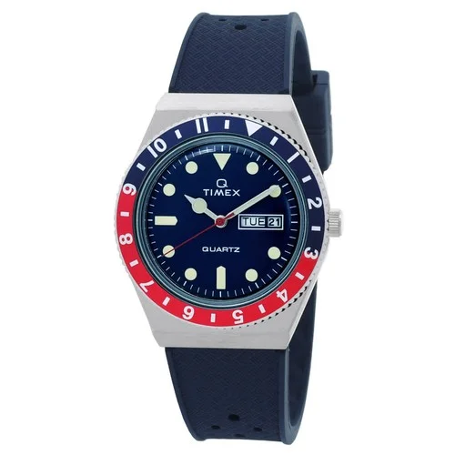Timex Q Timex Pepsi Bezel Timex Q Timex Pepsi Bezel