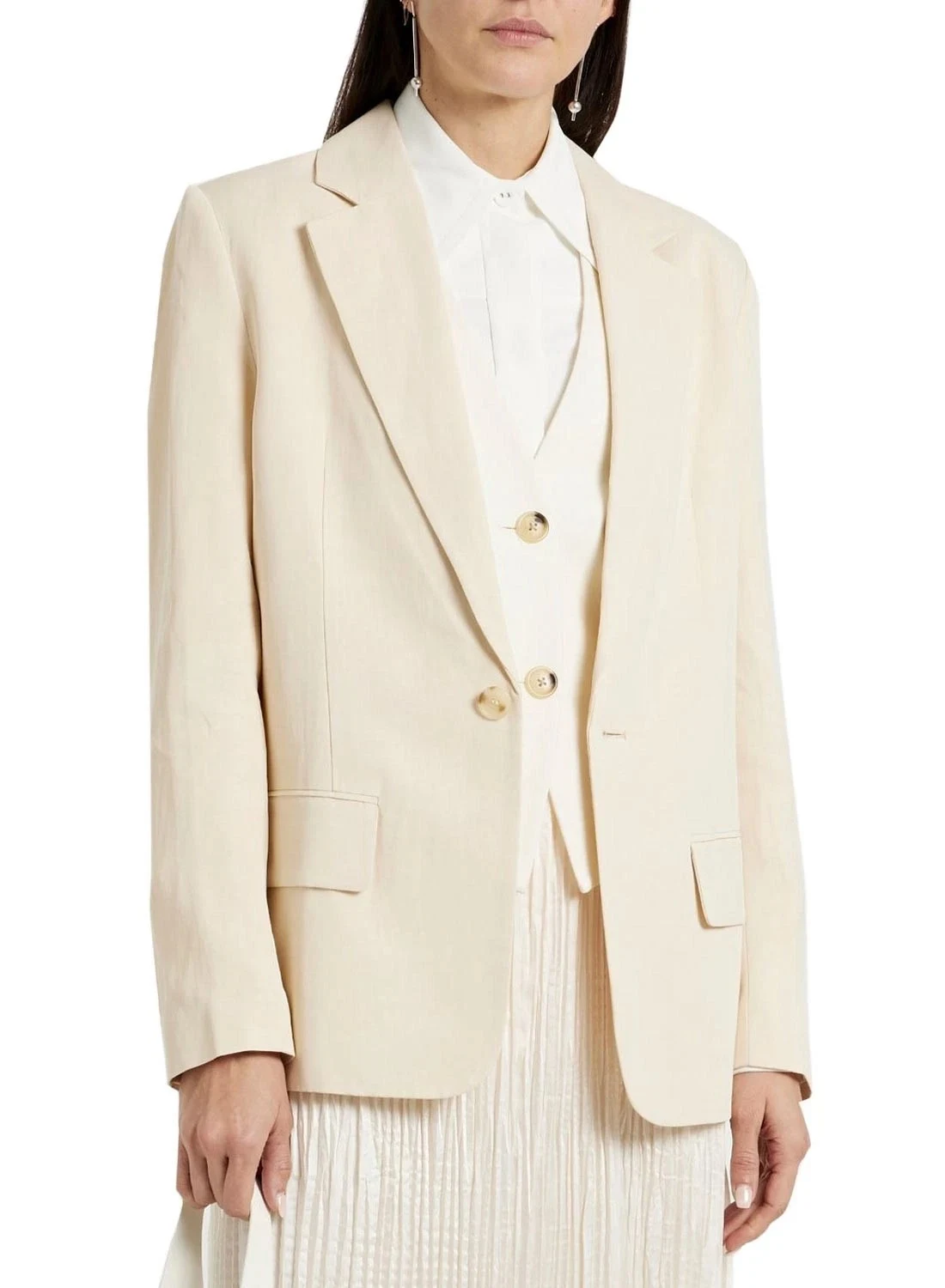 A.L.C. Arlo II Linen-Blend Jacket