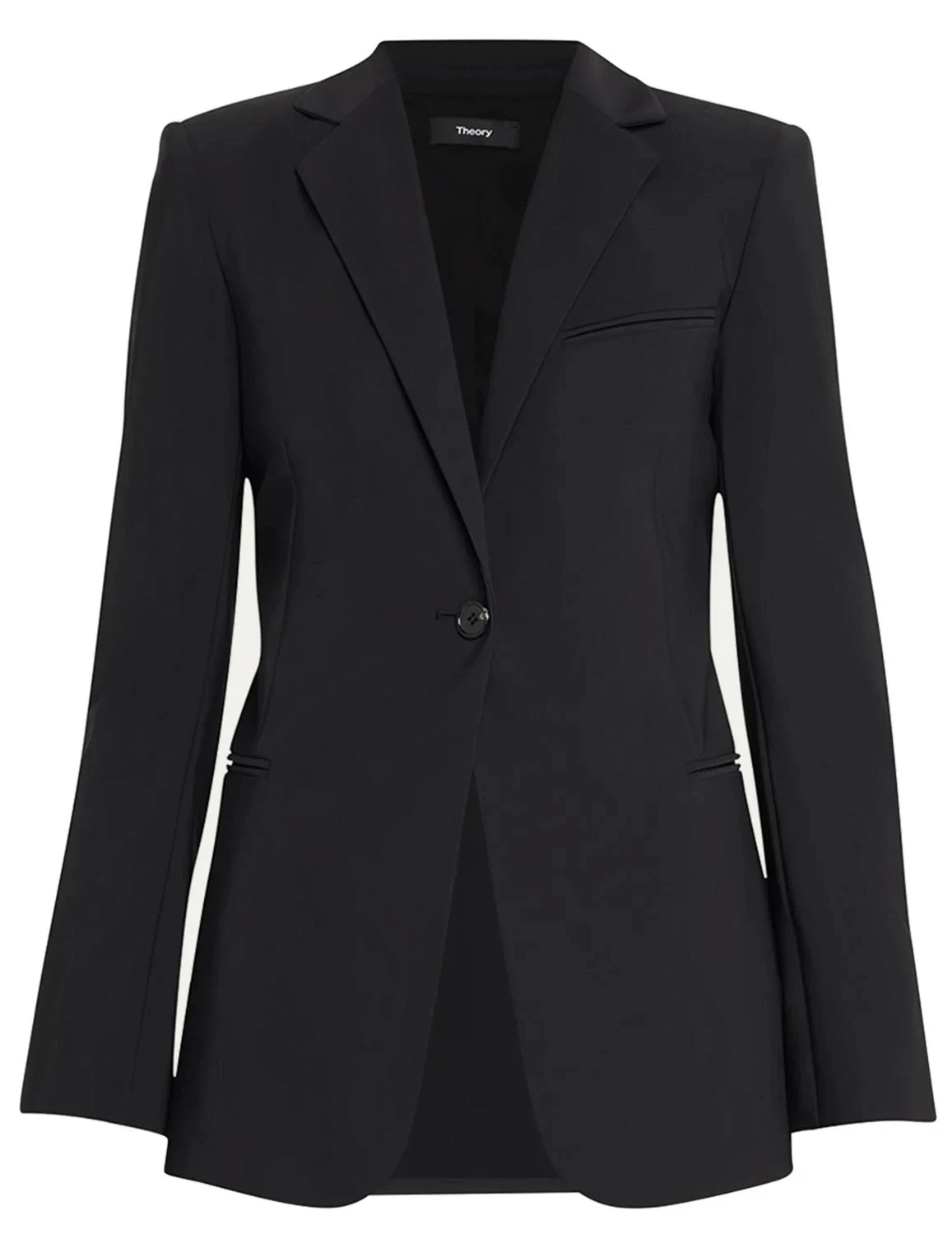 Theory Slim One-Button Ponte Blazer