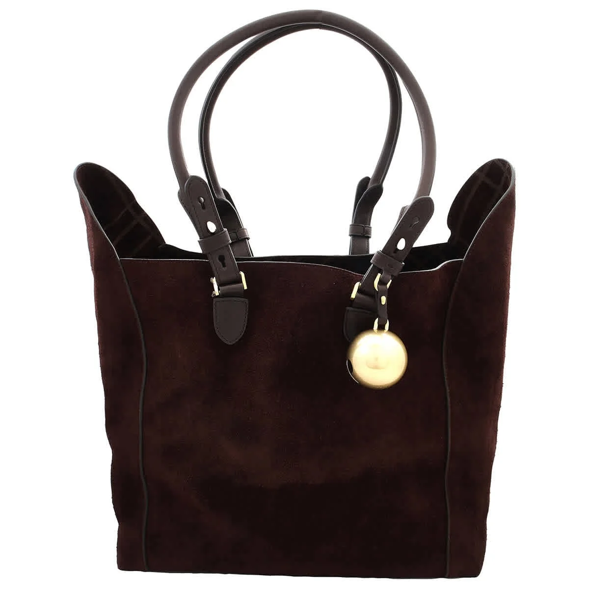 Burberry Medium Calf Suede Shield Tote Bag Burberry Medium Calf Suede Shield Tote Bag