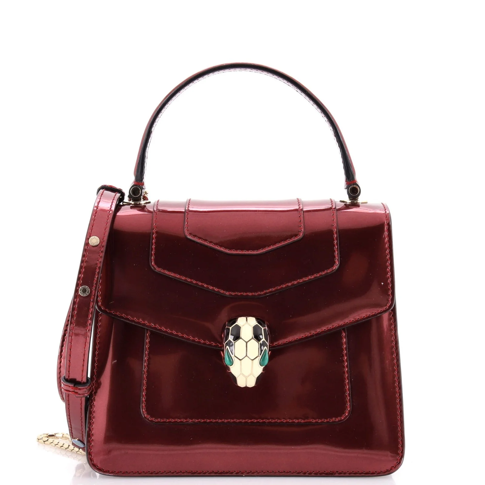 Bvlgari Serpenti Forever Top Handle Bag, Small Bvlgari Serpenti Forever Top Handle Bag, Small