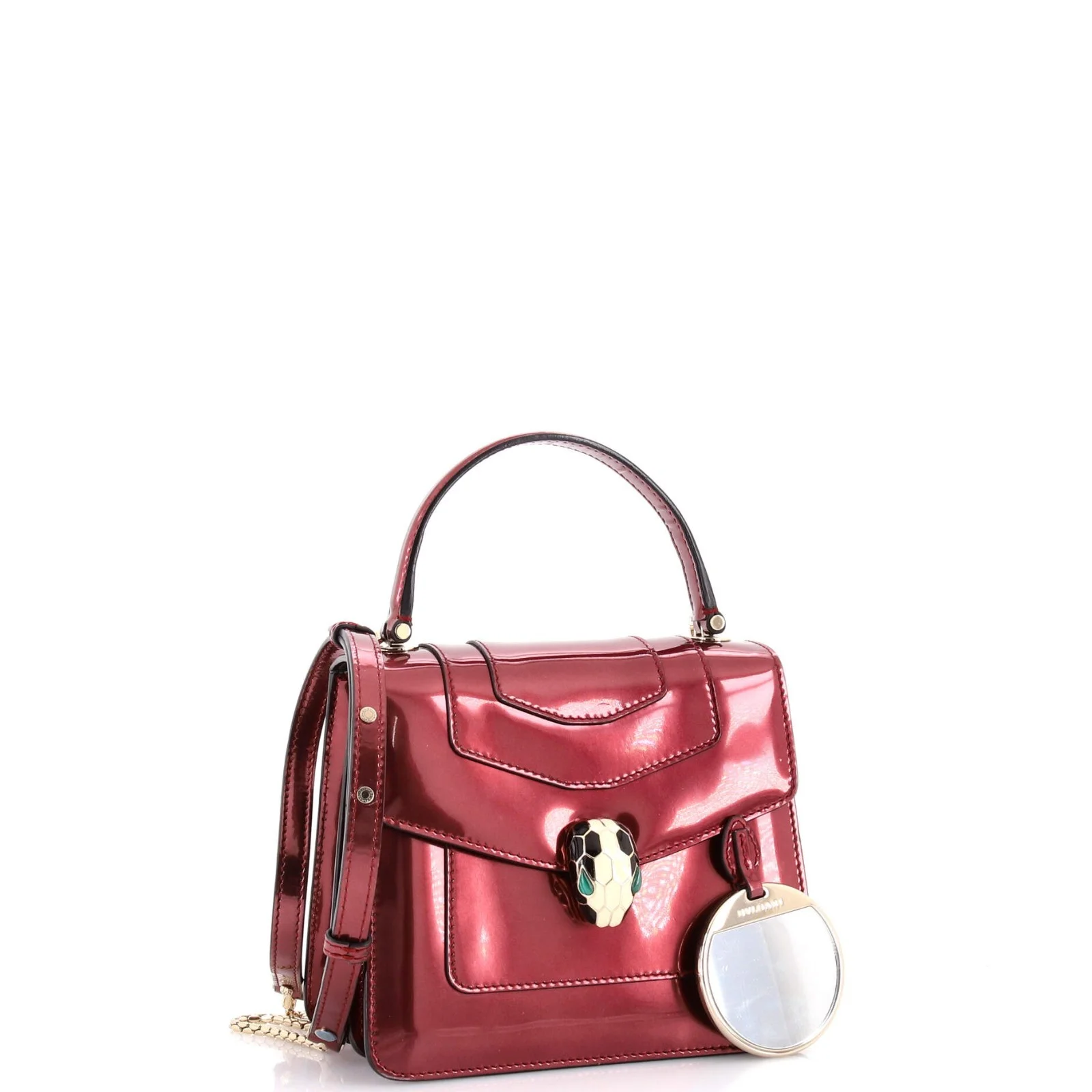 Bvlgari Serpenti Forever Top Handle Bag, Small Bvlgari Serpenti Forever Top Handle Bag, Small