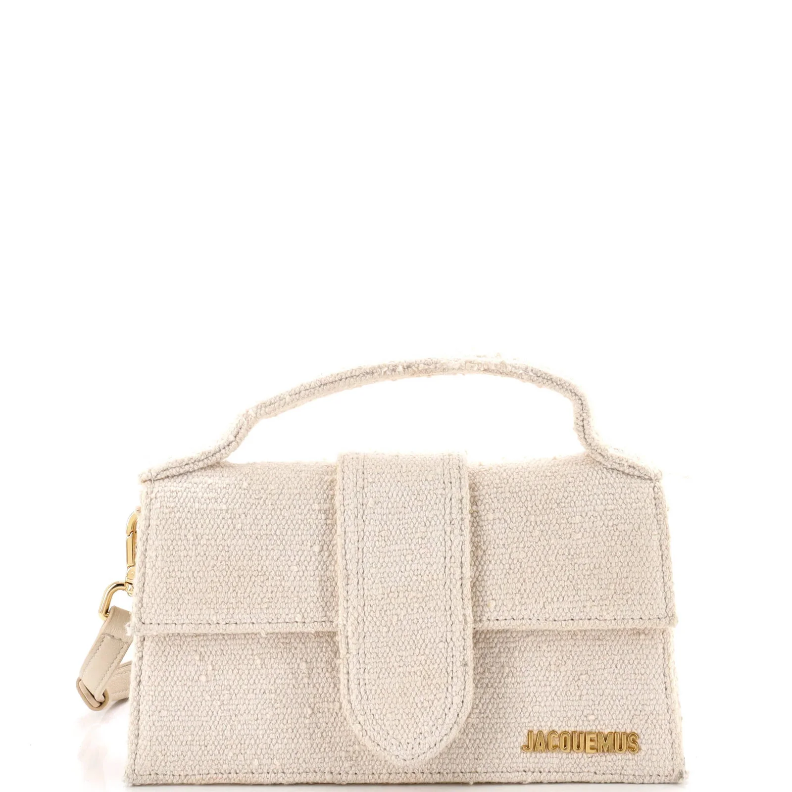 Jacquemus Le Grand Bambino Flap Bag, Leather Jacquemus Le Grand Bambino Flap Bag, Leather