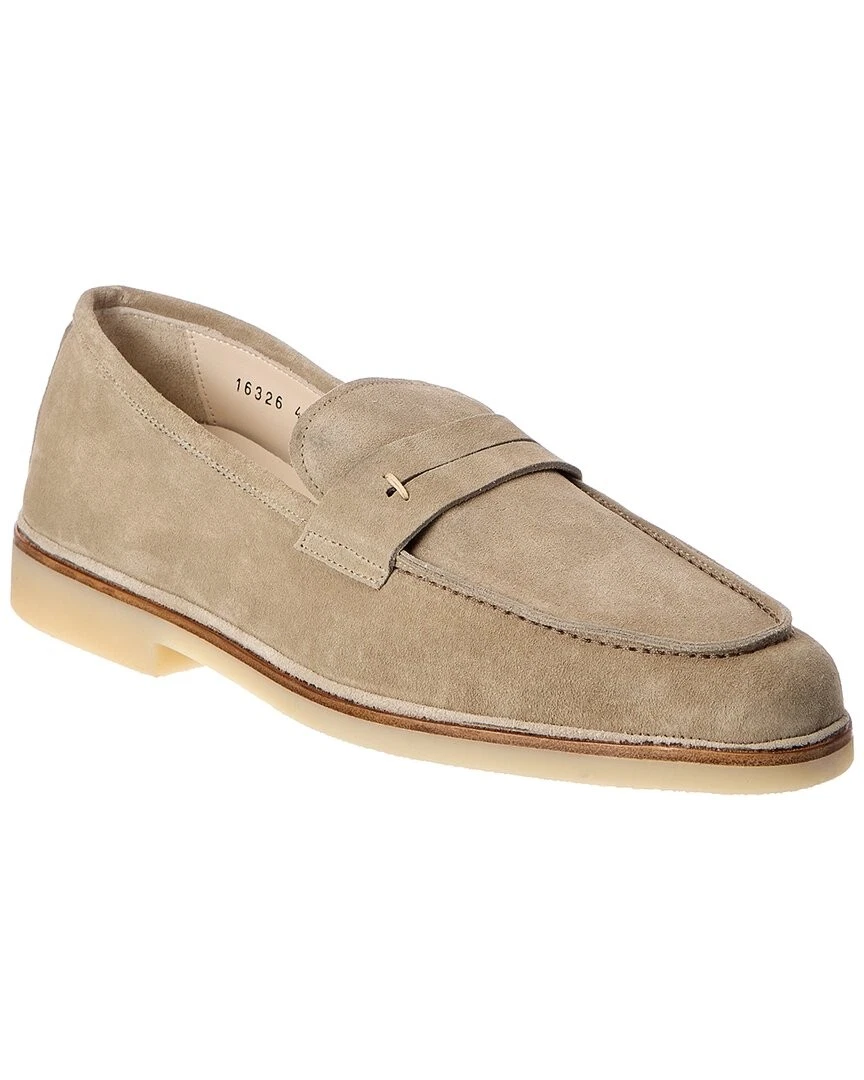 Antonio Maurizi Suede Loafer, Beige