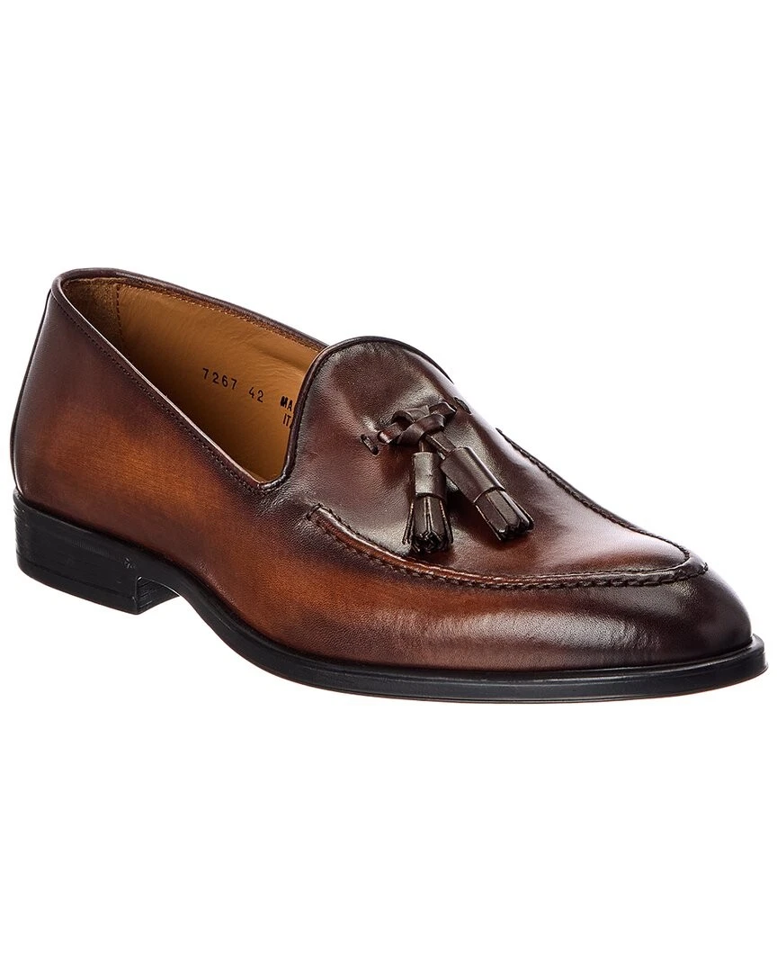 Antonio Maurizi Leather Loafer, Brown