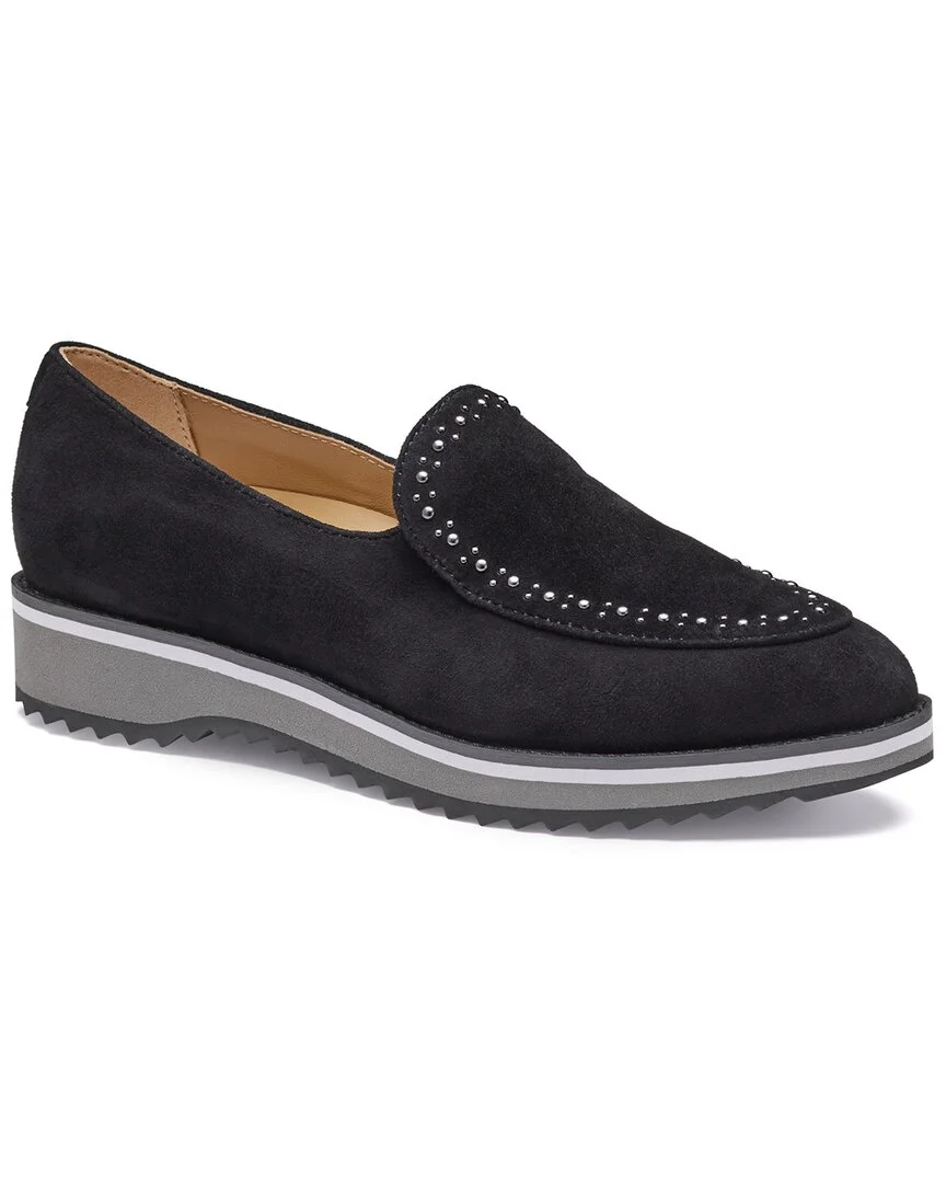 Johnston and Murphy Ulyssa Suede Loafer Johnston and Murphy Ulyssa Suede Loafer