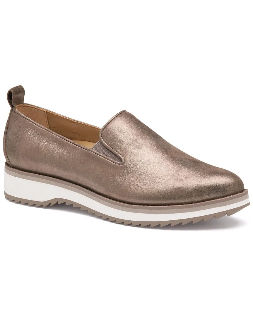 Johnston and Murphy Ulyssa Suede Loafer Johnston and Murphy Ulyssa Suede Loafer