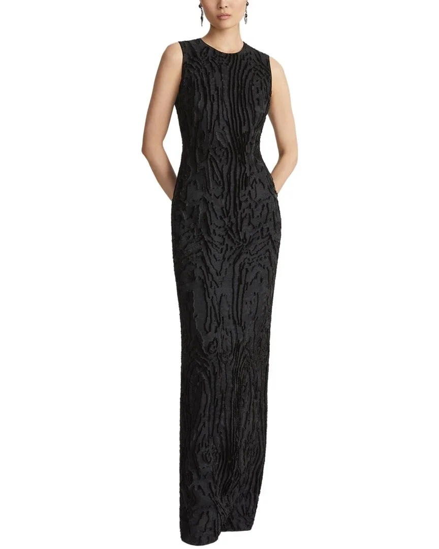 Lafayette 148 Floor Length Sheath Dress Lafayette 148 Floor Length Sheath Dress