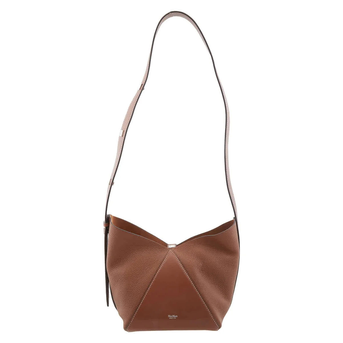 Max Mara Deer-Print Small Bucket Bag Max Mara Deer-Print Small Bucket Bag