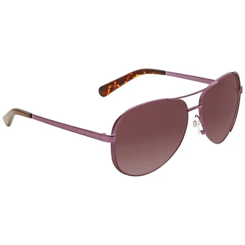 Michael Kors Chelsea Burgundy Gradient Pilot Sunglasses