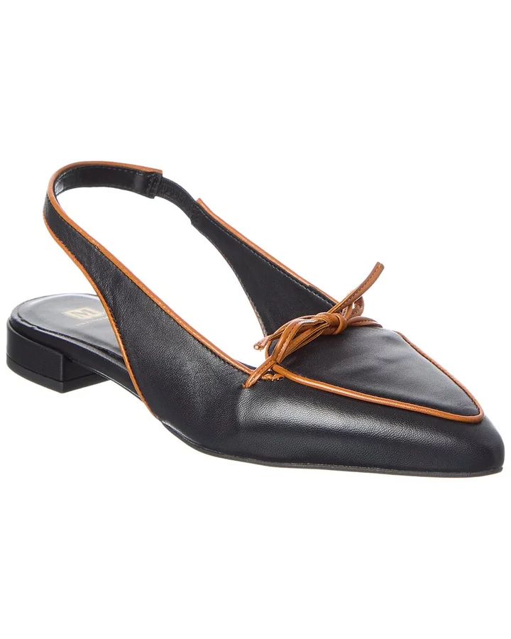 M by Bruno Magli Marta Leather Slingback Loafer