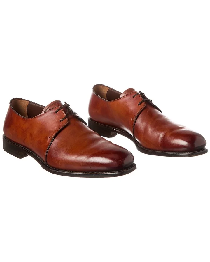 Ferragamo Royal Wax Leather Loafer