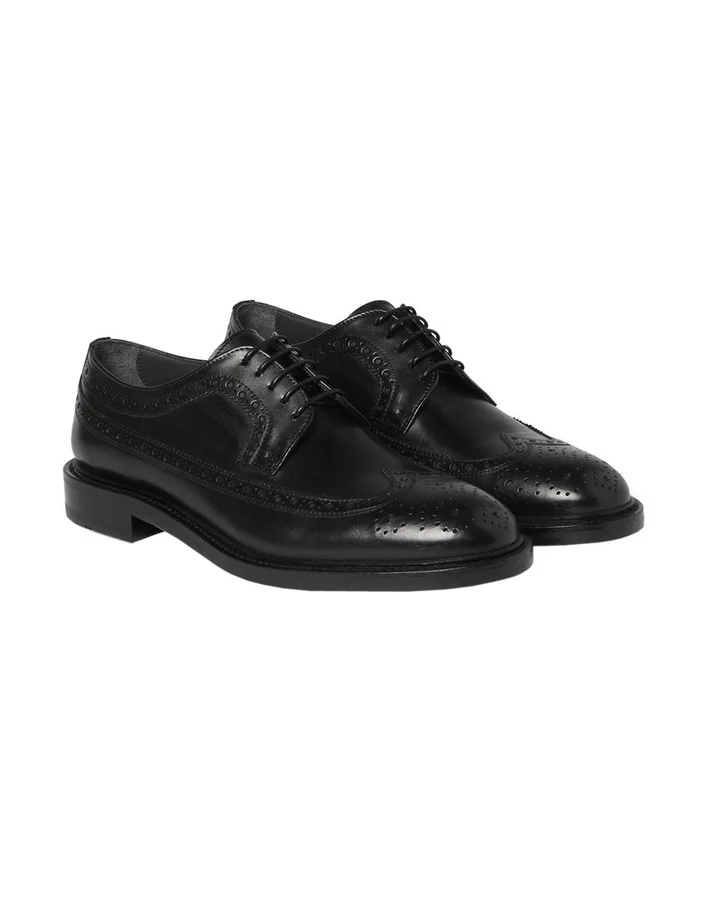 Hugo Boss Kender Polished Leather Wingtip Brogue