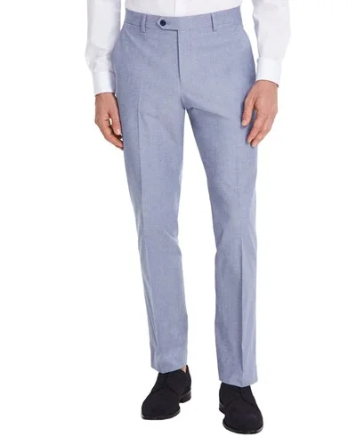 Tommy Hilfiger chambray dress pants in blue Tommy Hilfiger chambray dress pants in blue