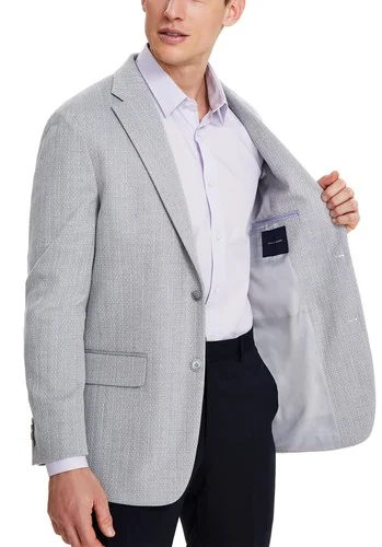 Tommy Hilfiger herringbone sport coat in grey Tommy Hilfiger herringbone sport coat in grey