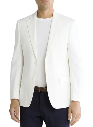 Tommy Hilfiger Modern-Fit linen sport coat in white Tommy Hilfiger Modern-Fit linen sport coat in white