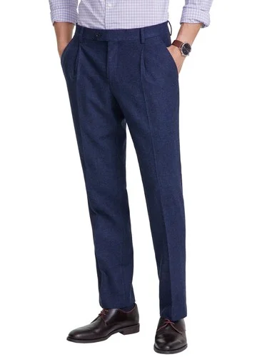 Tommy Hilfiger tweed wool dress pants in navy Tommy Hilfiger tweed wool dress pants in navy