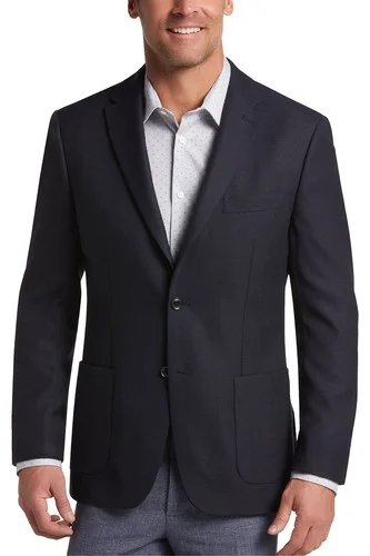 Tommy Hilfiger wool blend weave blazer in blue Tommy Hilfiger wool blend weave blazer in blue